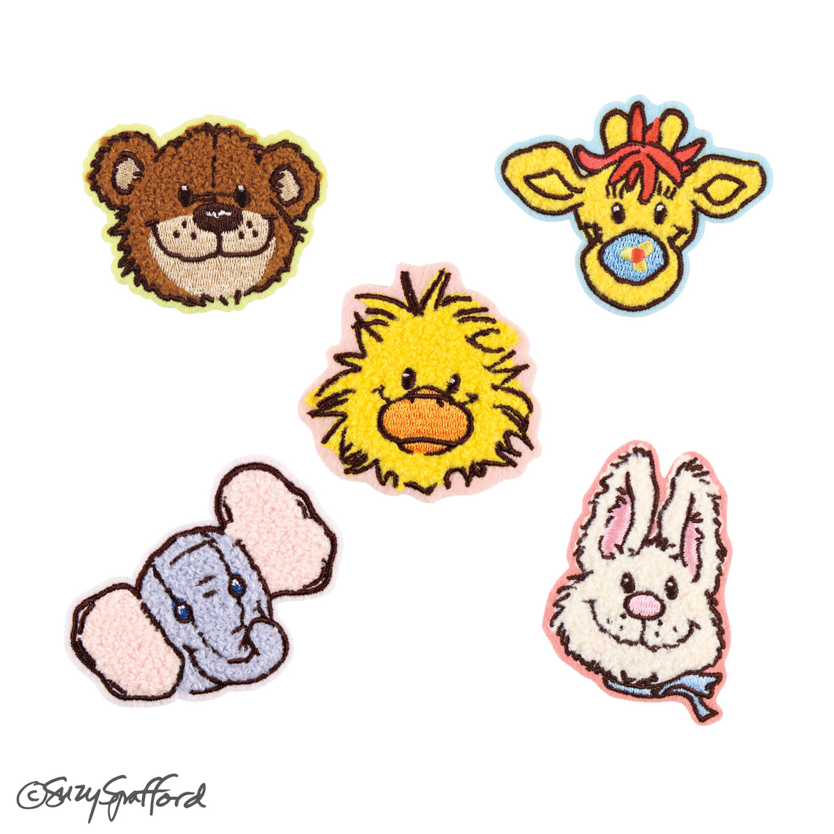 スージー・ズー 刺繍ステッカー ララ