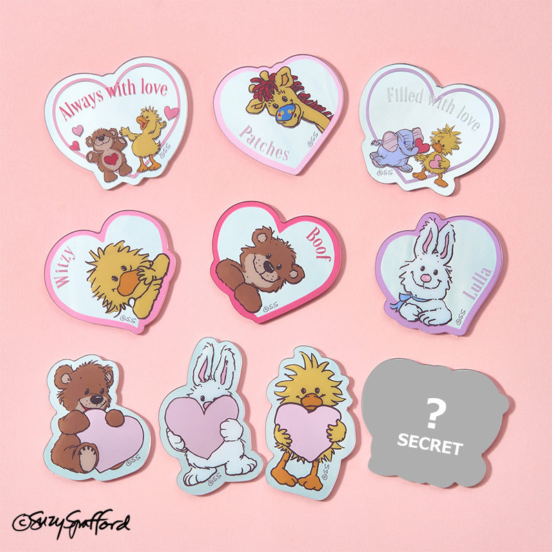 【公式オンラインストア限定・PLAZAオンラインストア限定】Suzy's Zoo スージー・ズー シークレットアクリルミラーシール