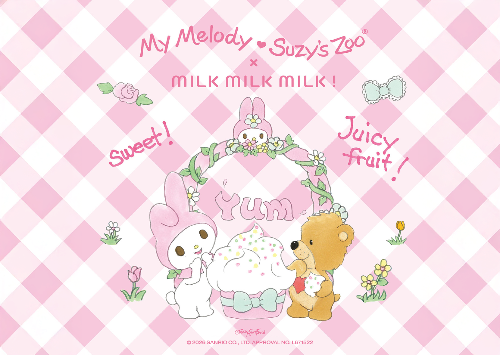 🍹🎀 スージー・ズー × マイメロディ コラボカフェが期間限定OPEN！