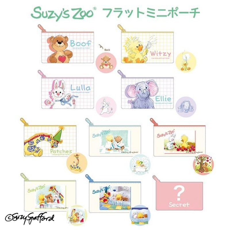 Suzy's Zoo スージー・ズー シークレットフラットミニポーチ